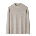 Col rond Couleur solide tendance confortable et doux