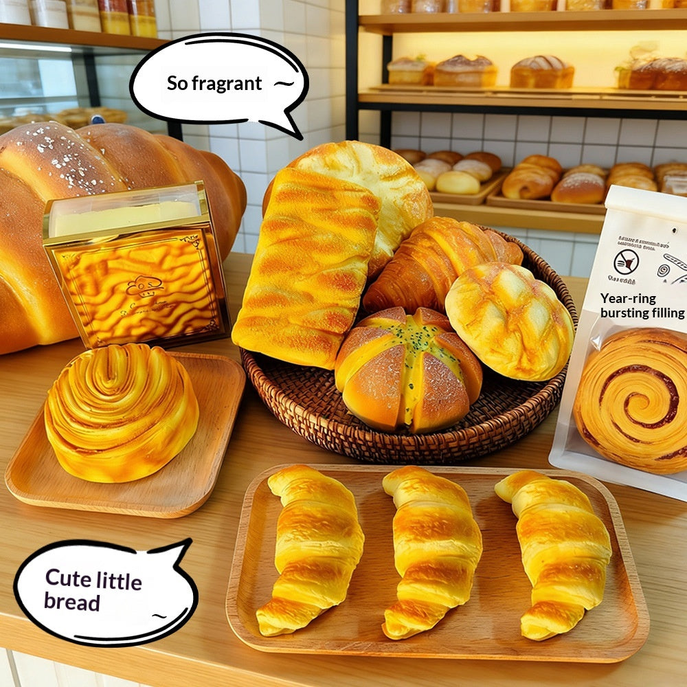Jouet de mousse PU à pain de simulation