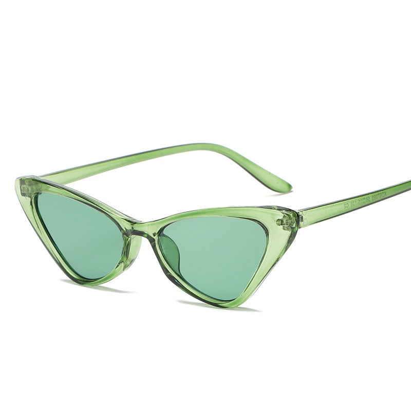 European Hip Hop Lunettes Personnalisé Candy Couleur Petite Frame Mode Ins Internet Influen