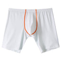 Sous-vêtements allongés Ice Silk Sexy Boxers homme Mid-waist U Convex Sexy Séchage rapide
