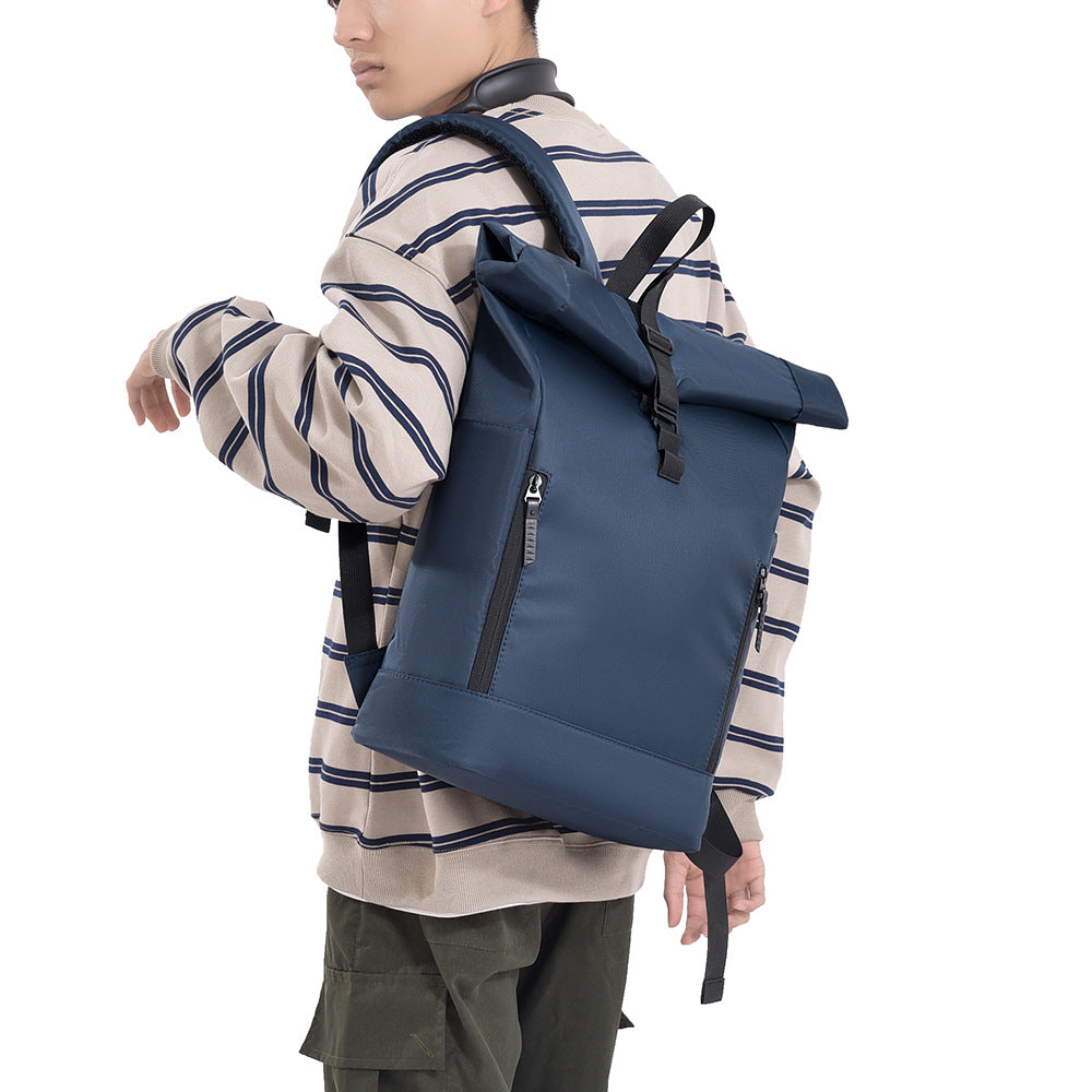 Sac à dos résistant à l'usure simple Casual