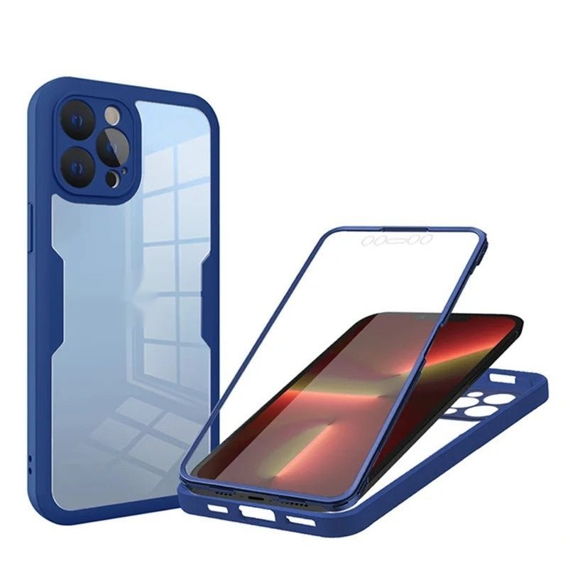 Shell Membrane boîtier de téléphone intégré résistant à la chute boîtier de protection transparent