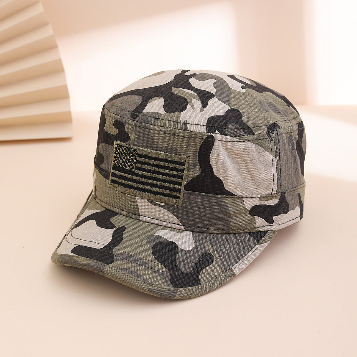 Mode Camouflage Motif Drapeau national Casquette de baseball