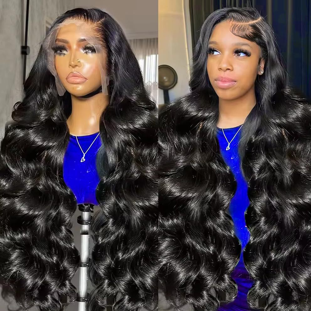 Lace Big Wave Long Curly Wig Head Cover