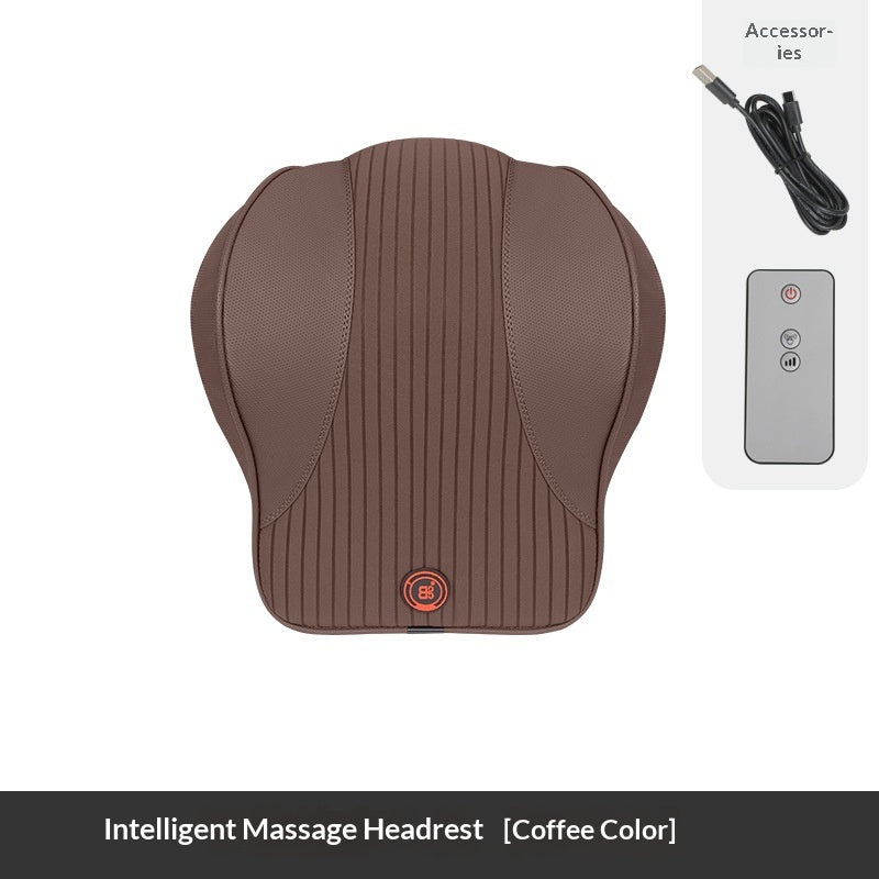 Accoudoir de voiture Massage électrique Lombaire Support Coussin