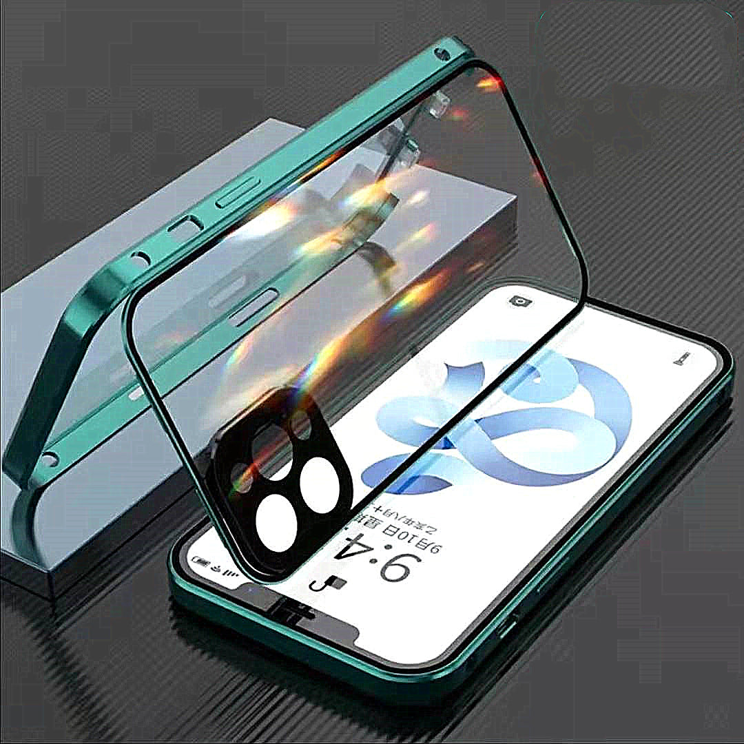 Compatible avec le boîtier de téléphone mobile Iphonexr Buckle Magneto