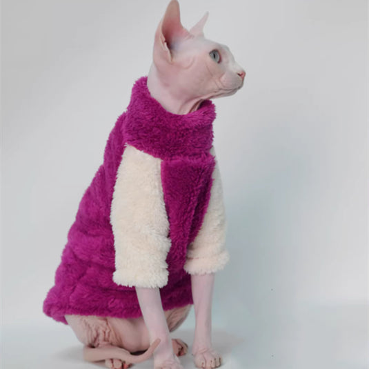 Cat Vêtements Automnehiver peluche chaud