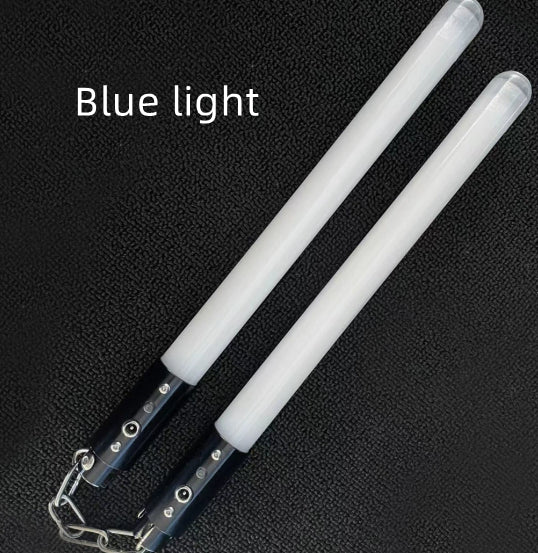 Léger rendement Nunchaku avec des motifs fluidifiants Léger deux employés de section pour Prac