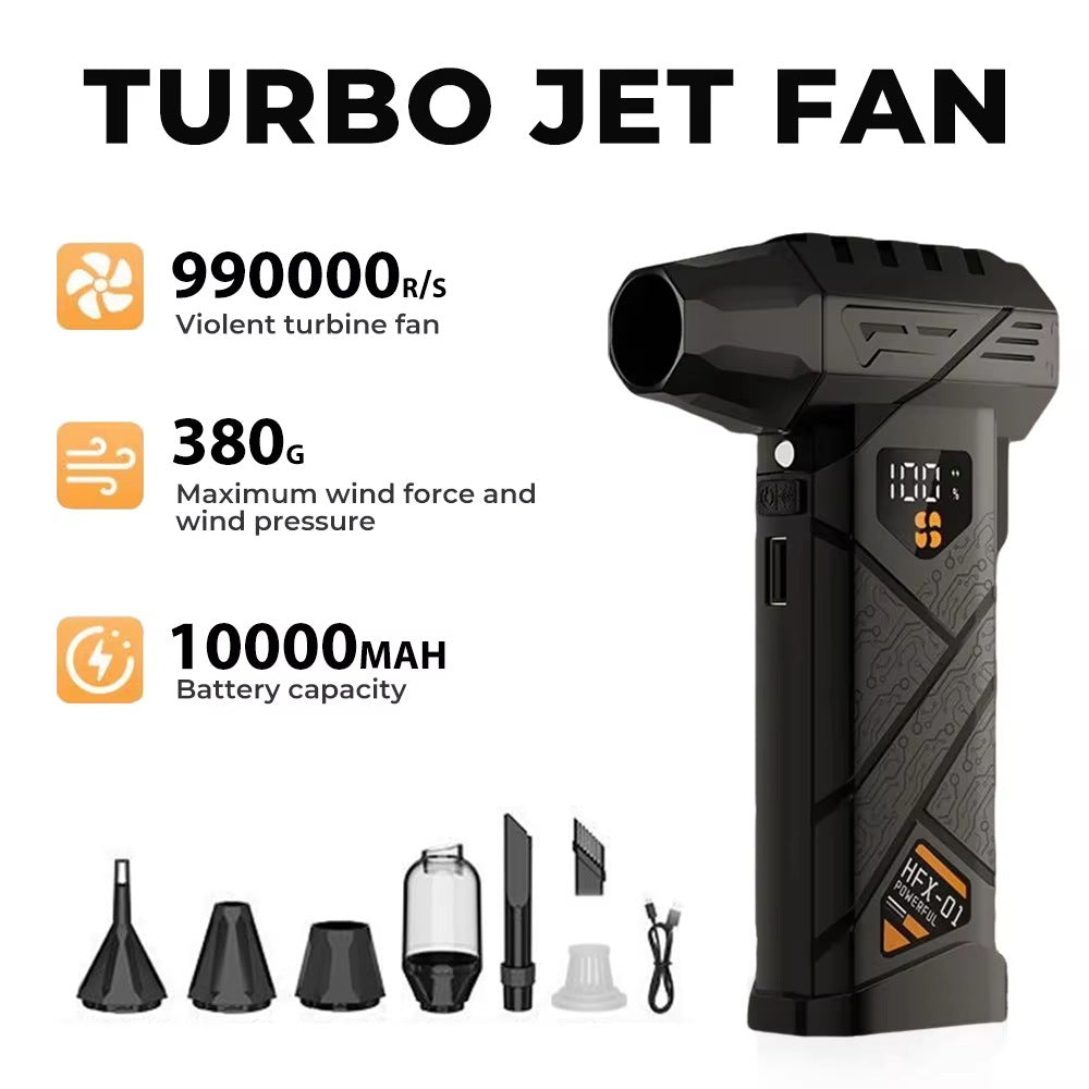 High-speed Violent Turbo Pocket Fan