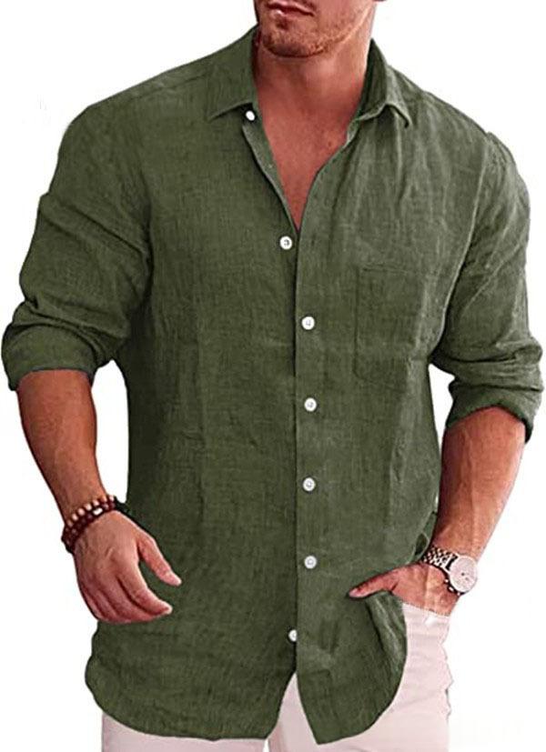 Linge de maison longue manches manches manches longues chemise casual