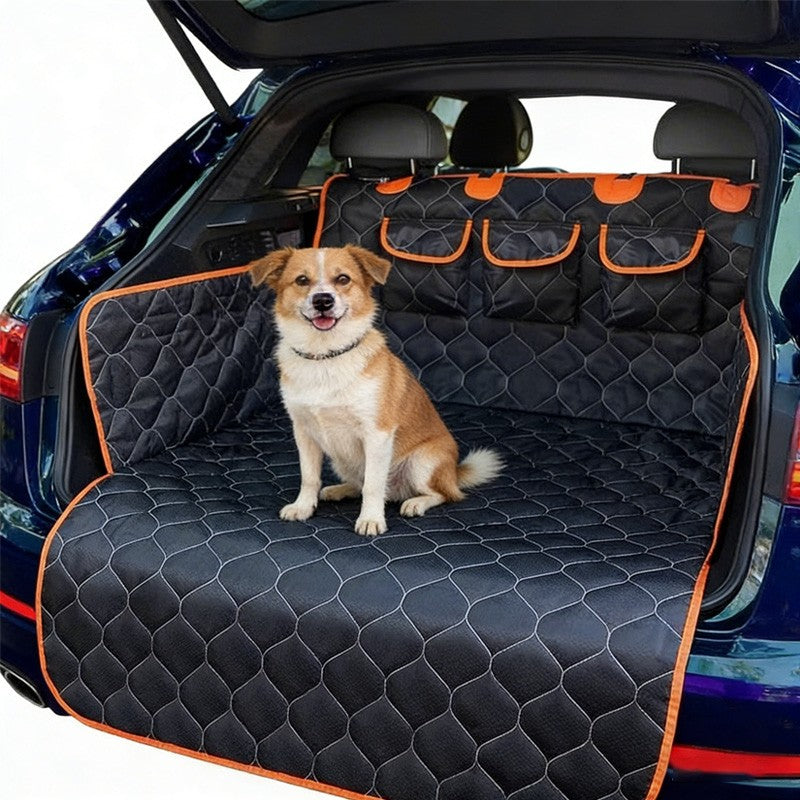 Pet Car Boot Liner Protecteur pour chiens-Universal Boot Cover Waterproof-Noir