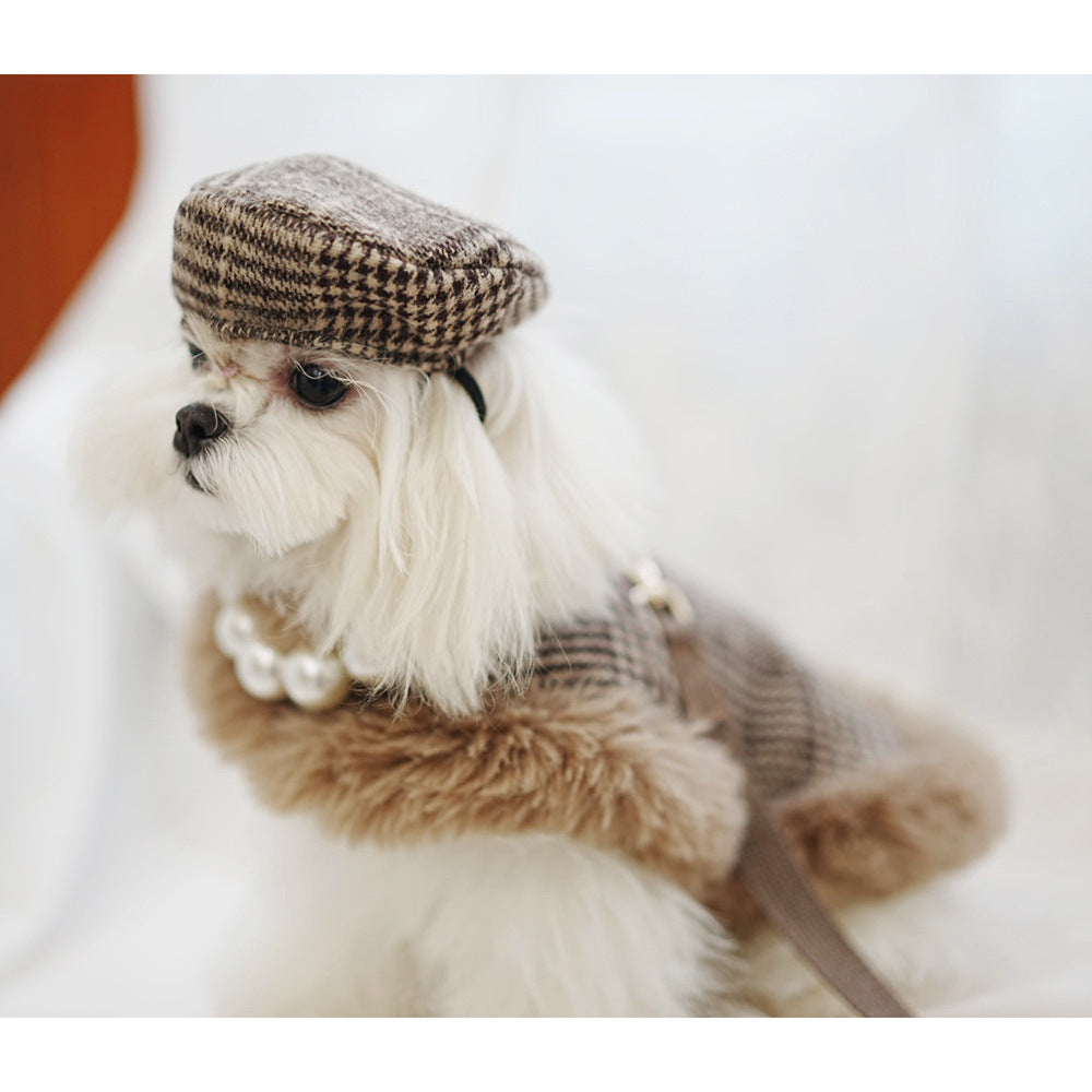 Jupe souple compatible avec la laisse du chien