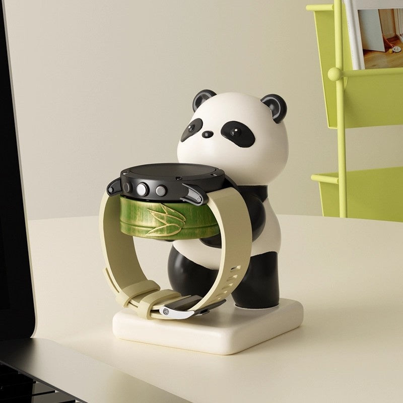 Chargeur Stand Base Stockage Panda Tray Décoration de bureau créative