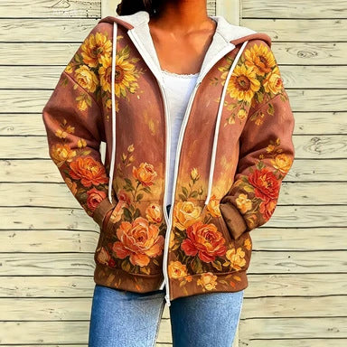 Automne Hiver European and American Foreign Trade Amazon Christmas Element 3D Digital Print