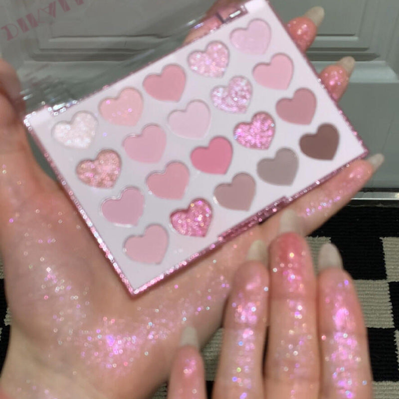 Palette à paupières de 20 couleurs Matte et Shimmer