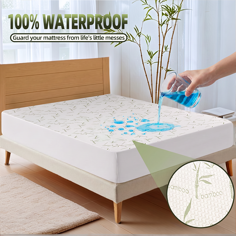 1PC Feuille de refroidissement en bambou