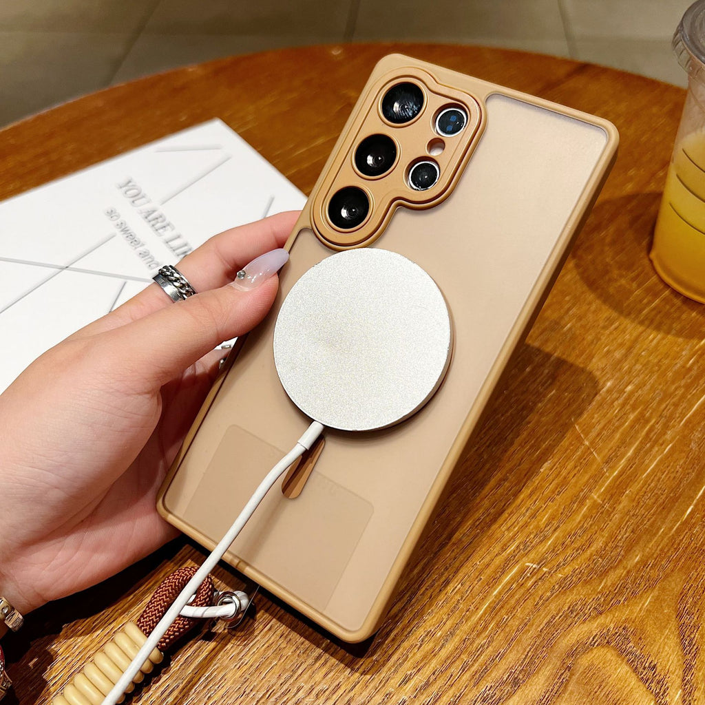 Étui de téléphone magnétique à bande de sable Yadun