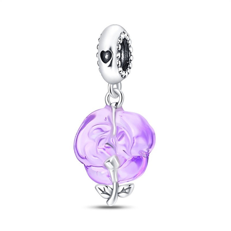 Bricolage Ocean Rose Pendentif Bracelet Perlé Accessoires