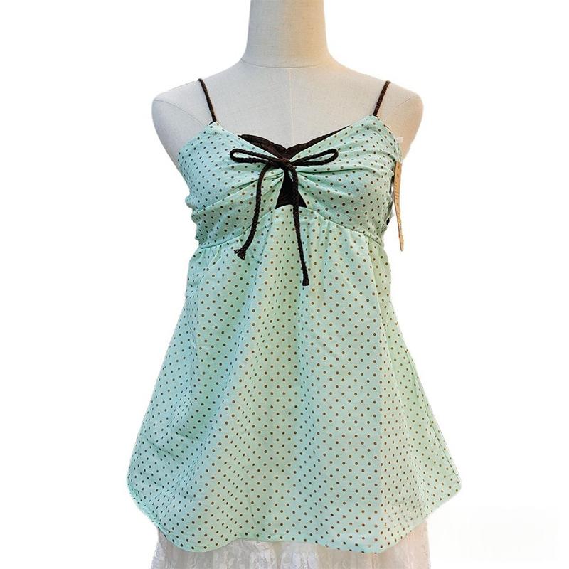 Trendy Sexy et Sassy Plaid Dentelle Camisoleversatile et facile à Style
