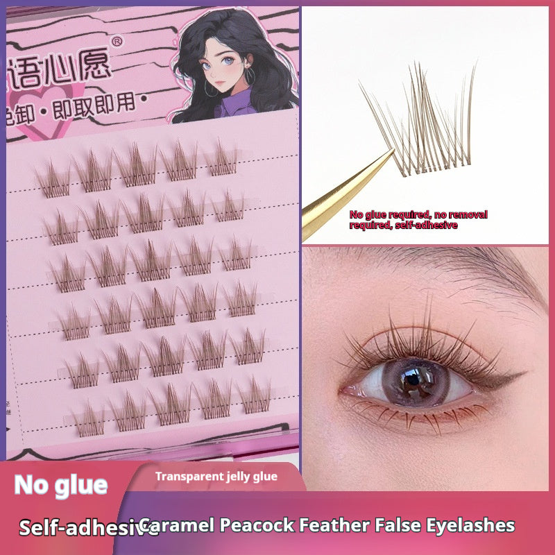 Double pointe sans colle SUNFLOWER Lazy Faux cils