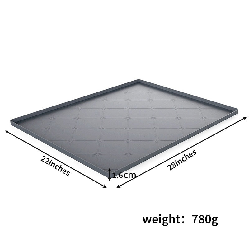Matelas en silicone imperméable multi-tailles pour cuisines et salles de bains