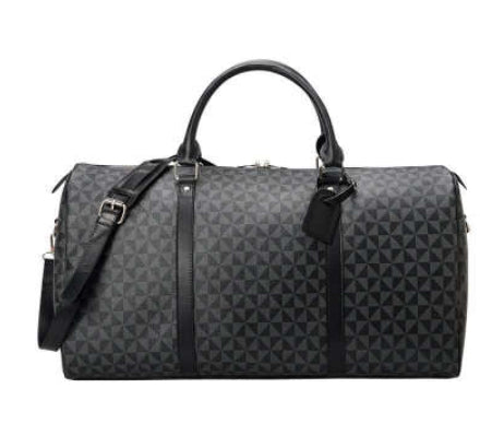 Grand-Capacité Affaires Voyage Sac Duffel Imprimé Sac Boston Handheld Crossbody Bag