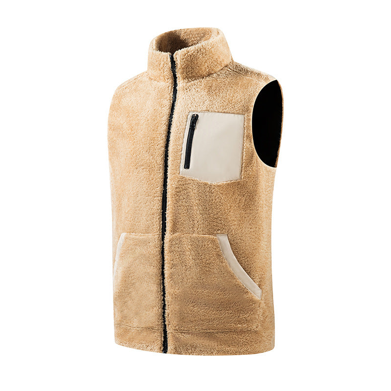 Manteau à capuche à capuche en coton épais et chaud