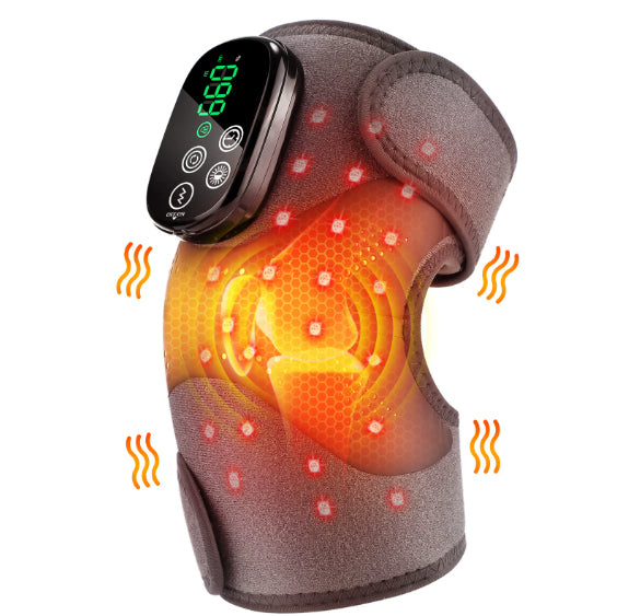 Comprimer Rouge lumière genou Brace thérapie charger épaule elbow universelle