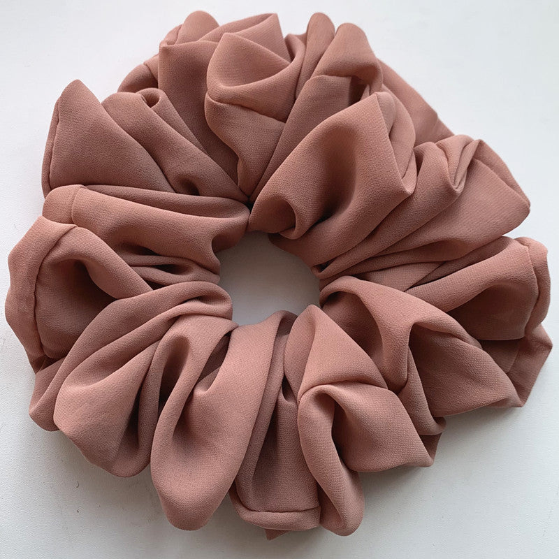 Grande Tête Bouquet Mousseline Grande Anneau Intestine