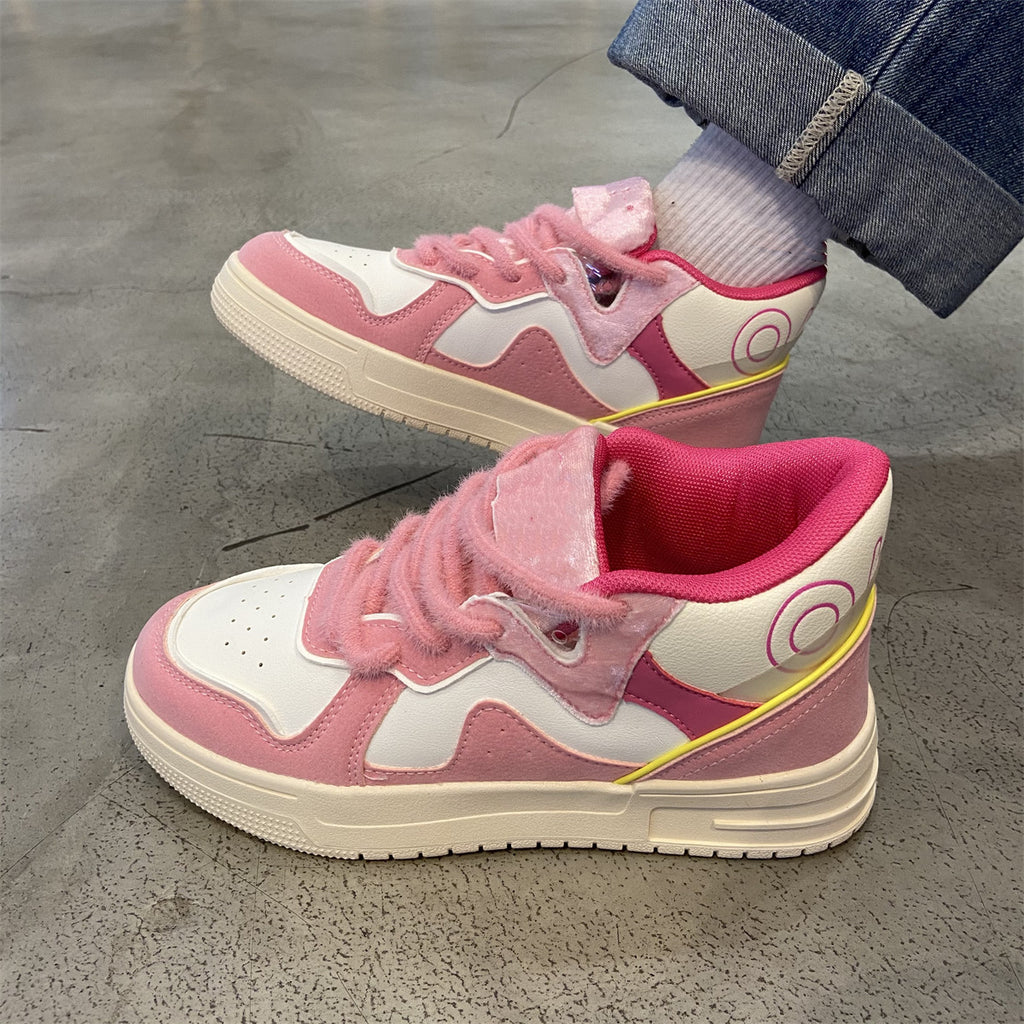 Versatile Women's High-End Chunky Sneakers