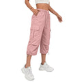 Loose Fitting Casual Drawstring Solid-color European and American Style Trendy Sportswear