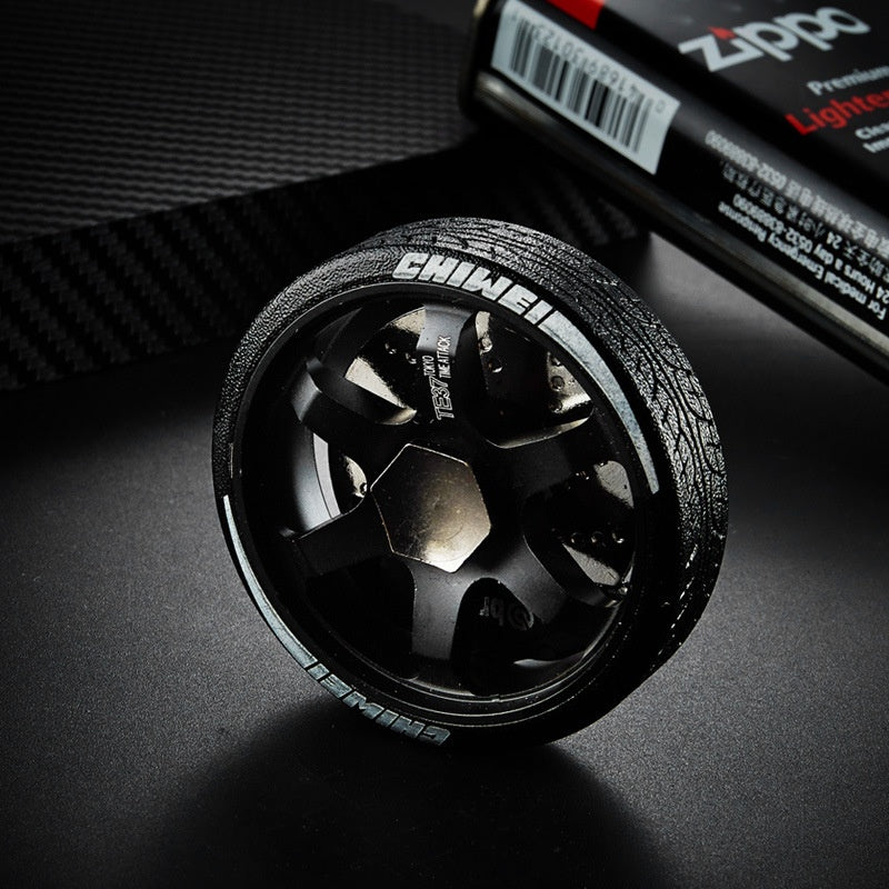 Aluminium Alliage Roue Hub Fingertip Gyro EDC Décompression Décompression Ornements