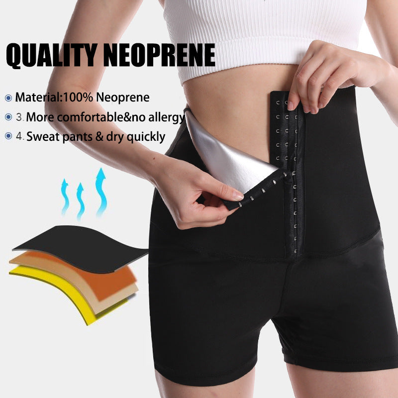 Pantalons de forme de formation thermique haute taille pour femmes