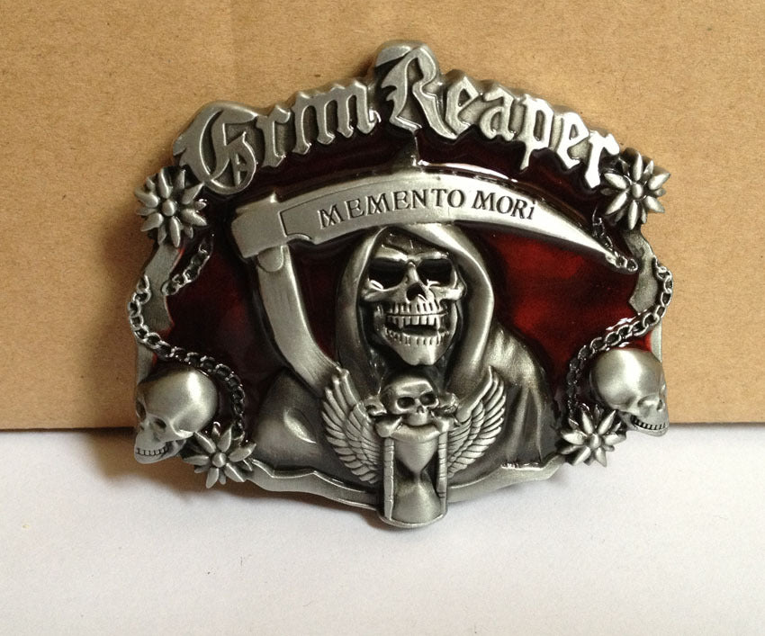 Boucle de ceinture de la série Red Ghost Head