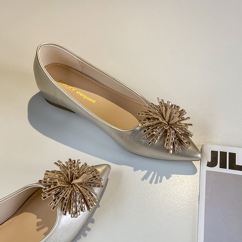 Femmes 6cm Hauteur invisible Augmenter Mary Jane Flats