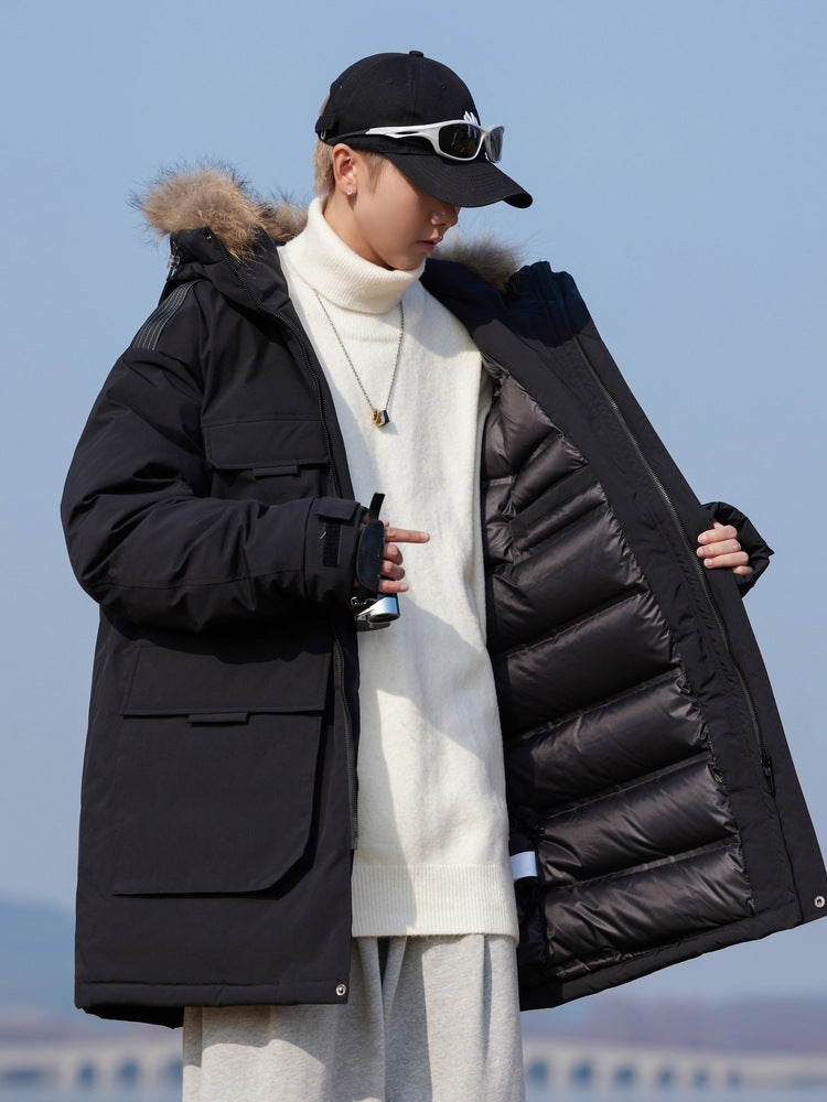 Hommes Automnehiver Veste rembourrée Veste froide