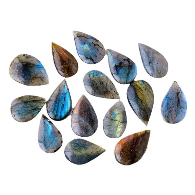 Cristal naturel Bleu Lumière Élonge les gouttelettes en pierre