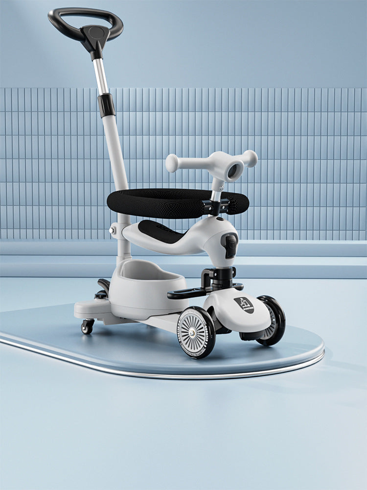 Scooter bébé peut s'asseoir pousser ou glisser