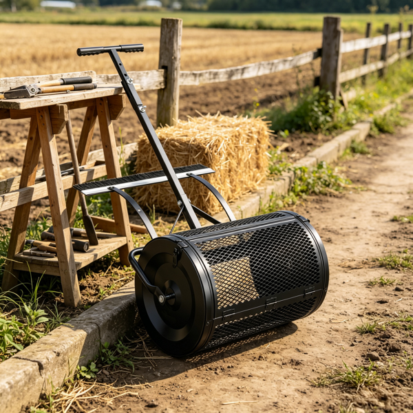 Amplificateur de 24 pouces pour le compost et la mousse de tourbe