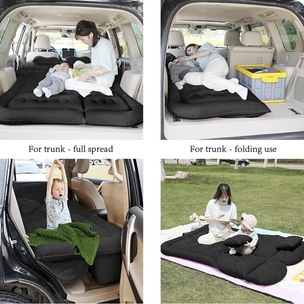 Voiture SUV Air Bed Sleep Voyage gonflable Matelas Siège Coussin Mat Camping avec pompe