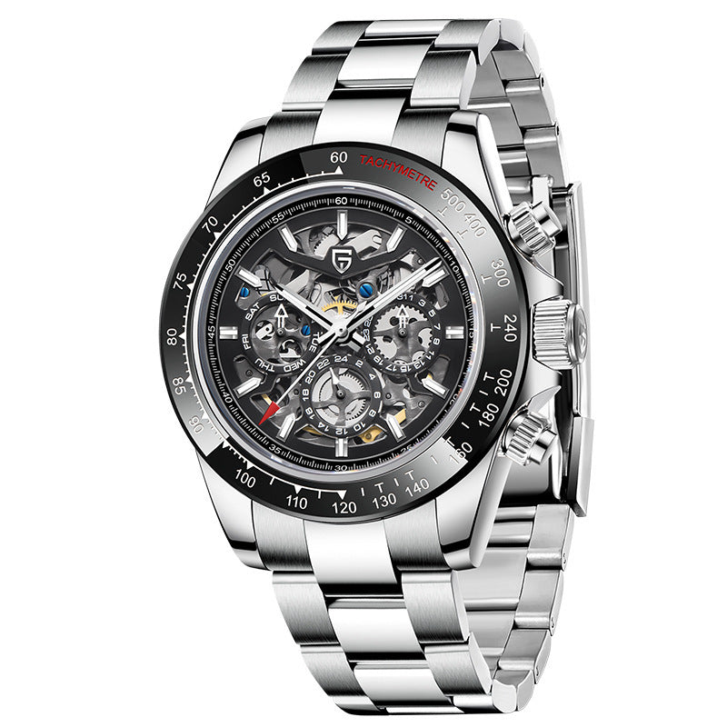 PAGANI DESIGN Hommes Montre multifonctionnelle