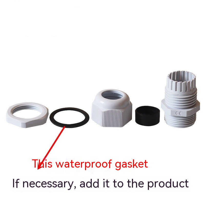 Connecteur fixe de câble en plastique