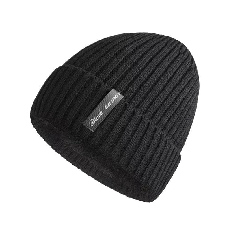 Chapeau chaud en cas de froid, doublé de molleton d'hiver pour hommes
