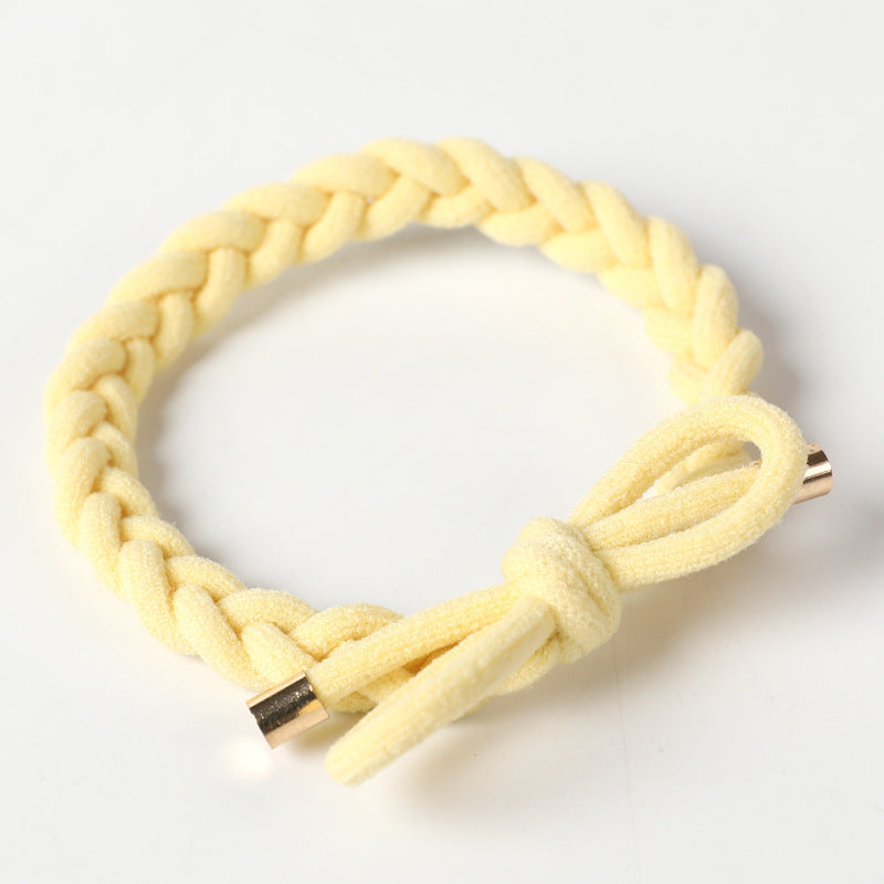 Haut élastique simple de mode Twist tête