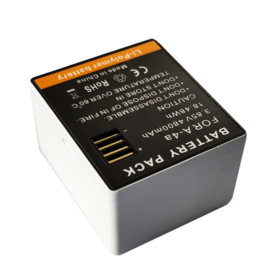 Capacité de la batterie de la caméra de recyclage 4800