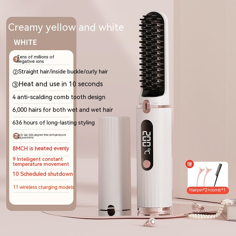 Charging Wireless Straight Portable Mini Power Generation Comb