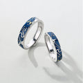 Un cerf a votre bague d'amour de renne Star Sky