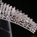 Japonais Et Coréen Mariage Alliage de Strass Knot Couronne de mariage