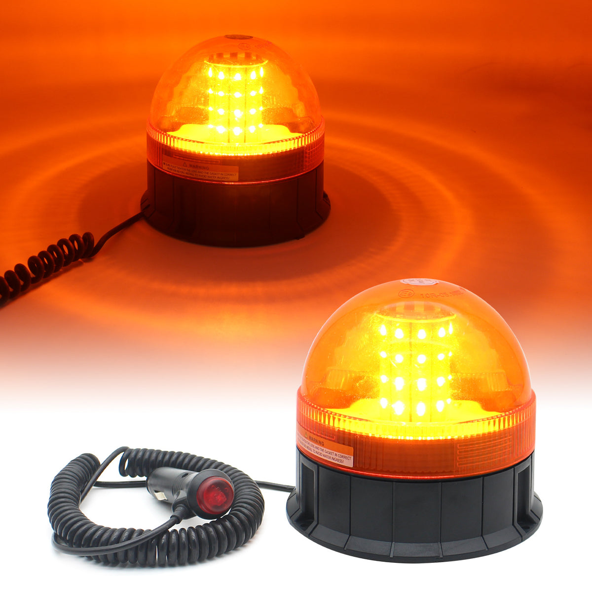 Lampe indicateur de sécurité des toits de machines de l'industrie lourde