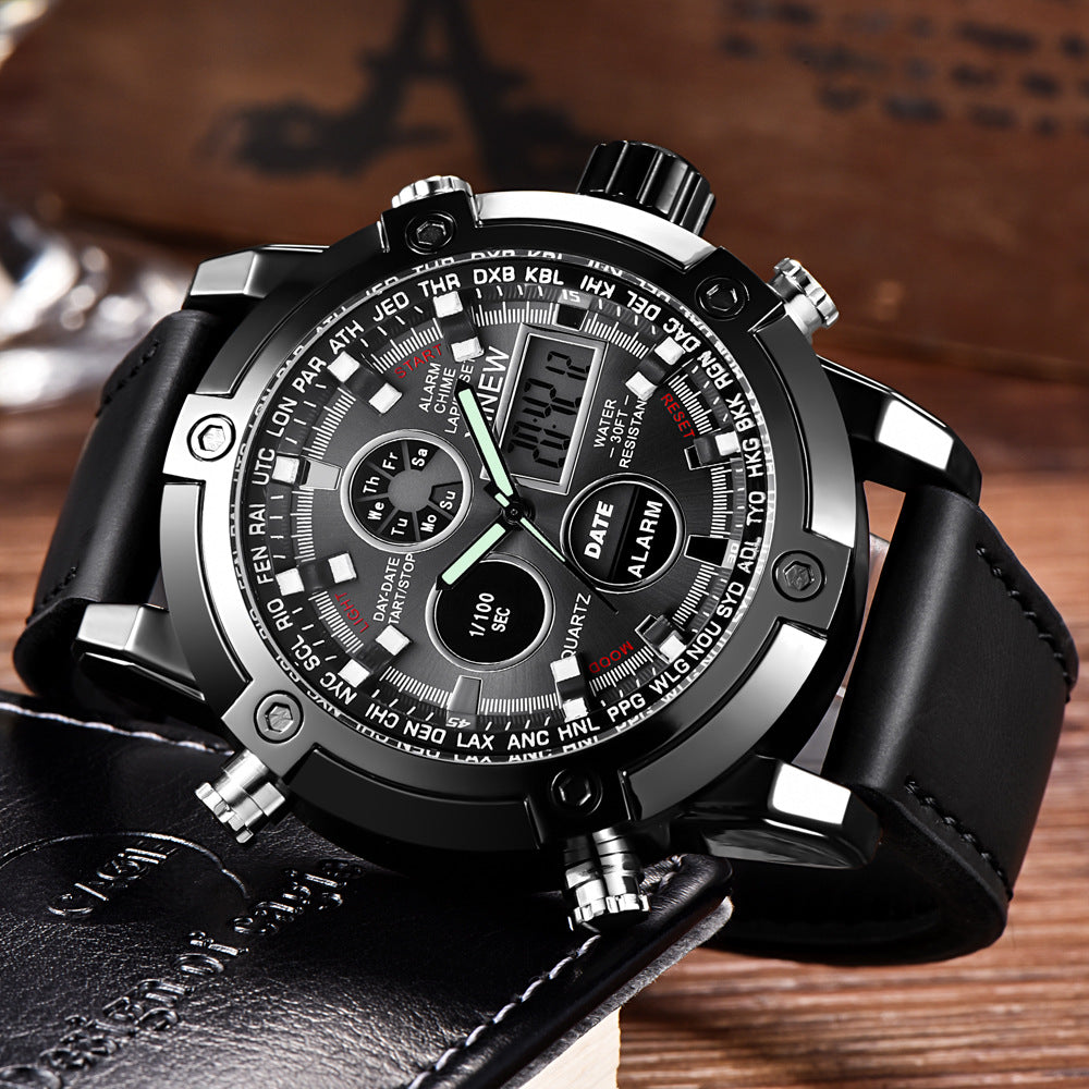 Men's Multifunctional Fashion Waist Watch